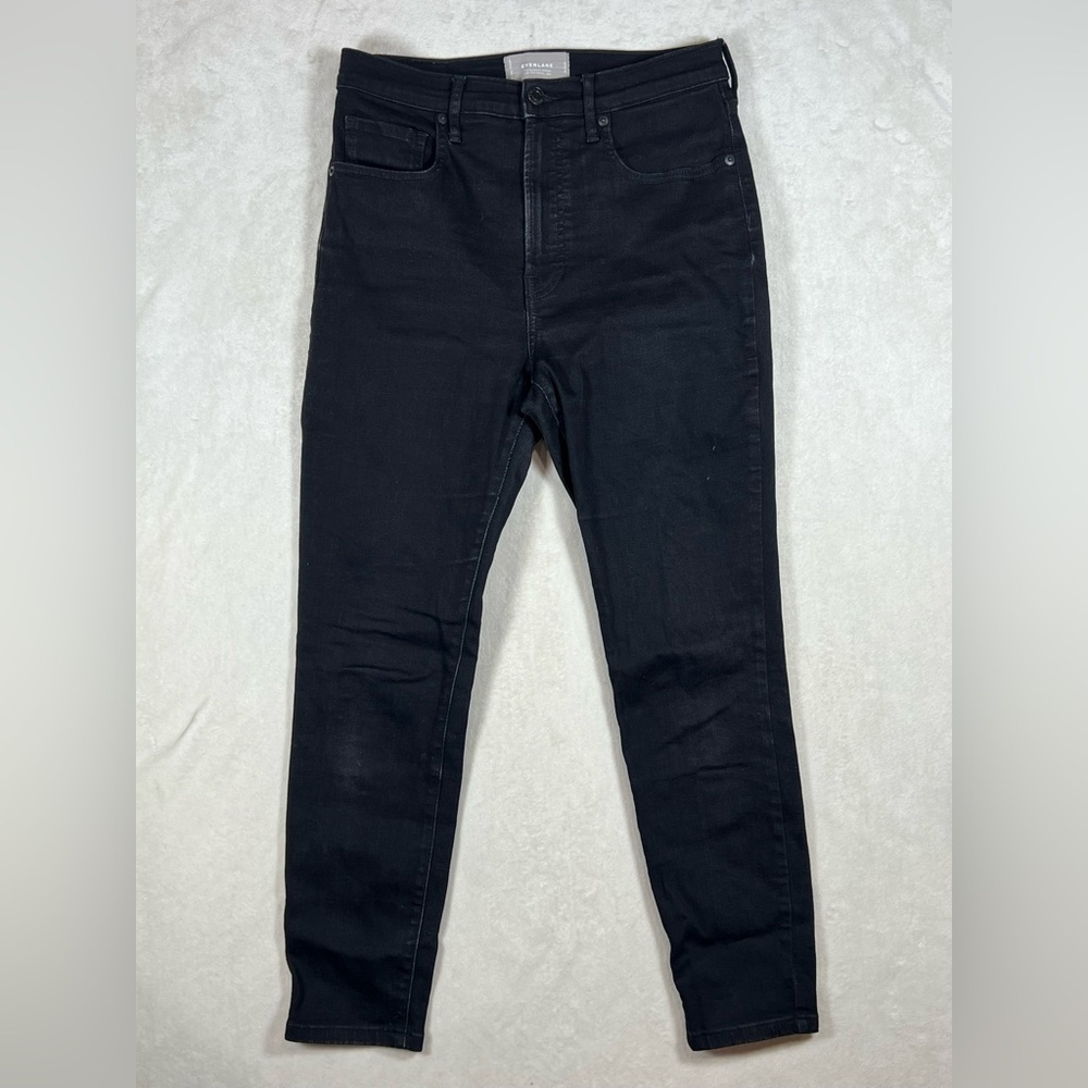 Women’s Everlane Size 30 Ankle High Rise Skinny Ankle Black Jeans